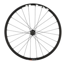 ROUE VTT 27.5" AR K7 JANTE NOIR SHIMANO MT500 DISQUE CENT. 8/9/10/11V AXE TRAVERS. 12X142