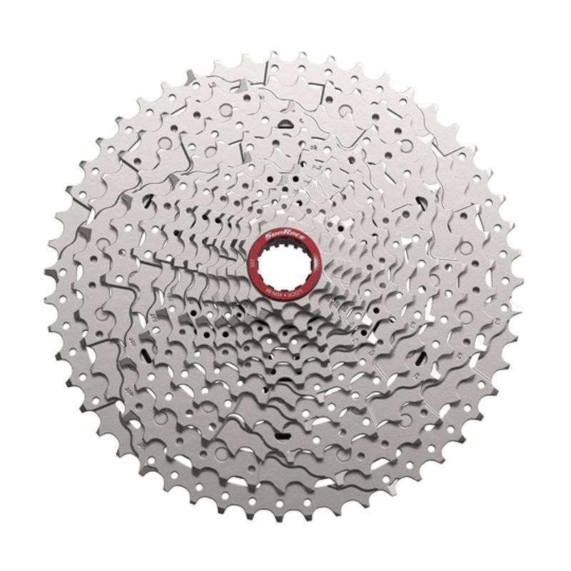 CASSETTE 12V. VTT SUNRACE CSMZ930 METALLIC -10-51DTS (COMPATIBLE SHIMANO MICROSPLINE)