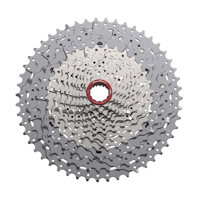 CASSETTE 12V. VTT SUNRACE CSMZ933 METALLIC -10-51DTS (COMPATIBLE SHIMANO MICROSPLINE)