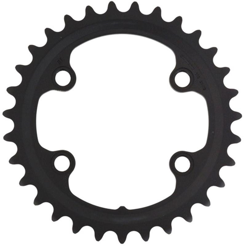 PLATEAU GRAVEL DOUBLE DIAM 80 INTER 31DTS NOIR SHIMANO ORIGINE GRX810 4 BRANCHES 11V.