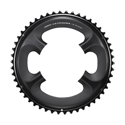 PLATEAU ROUTE DIAM 110 EXTER 50DTS NOIR SHIMANO ORIGINE ULTEGRA 6800 11V. (4 BRANCHES)