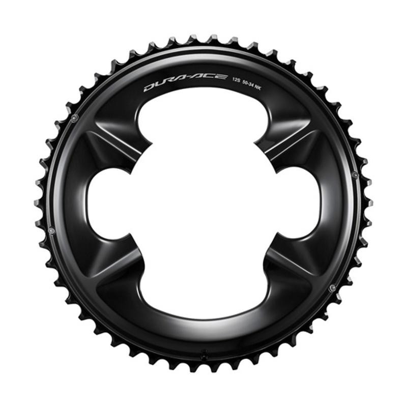 PLATEAU ROUTE DIAM 110 EXTER 50DTS NOIR SHIMANO ORIGINE DURA ACE 9200 12V. (4 BRANCHES)