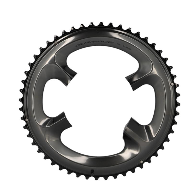 PLATEAU ROUTE DIAM 110 EXTER 52DTS NOIR SHIMANO ORIGINE DURA ACE 9100 11V. (4 BRANCHES)