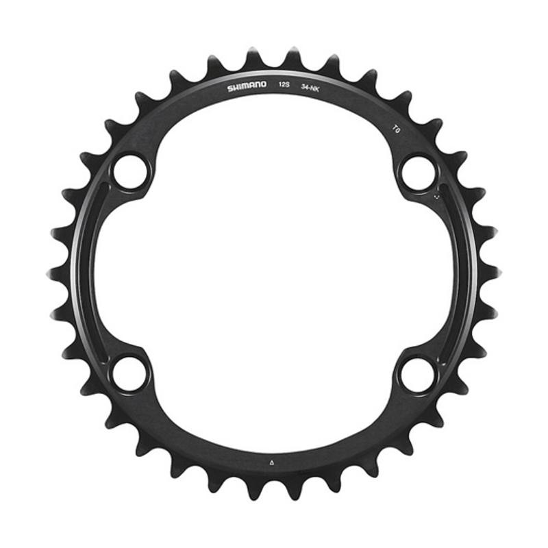 PLATEAU ROUTE DIAM 110 INTER 34DTS NOIR SHIMANO ORIGINE DURA ACE 9200 12V. (4 BRANCHES)