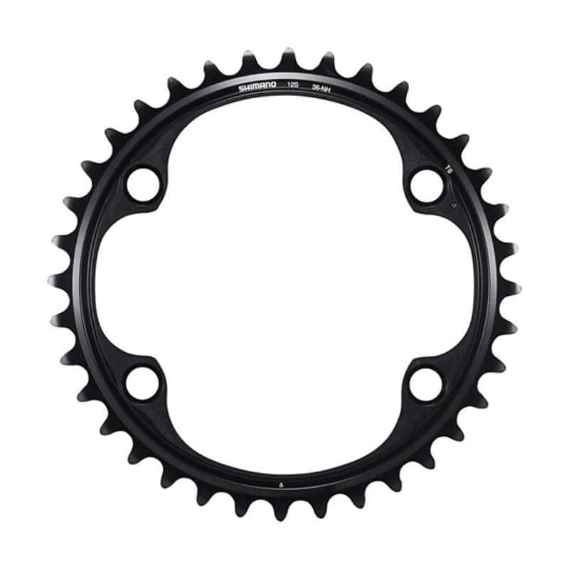 PLATEAU ROUTE DIAM 110 INTER 36DTS NOIR SHIMANO ORIGINE DURA ACE 9200 12V. (4 BRANCHES)