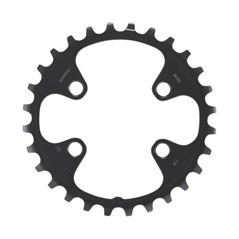 PLATEAU VTT DOUBLE DIAM  64 INTER 26DTS NOIR 4 BRANCHES SHIMANO ORIGINE SLX M7000 11V