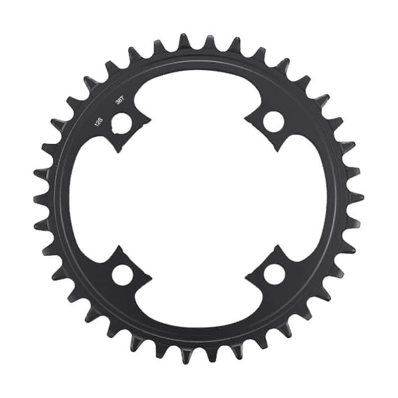 PLATEAU E BIKE/VAE MONO DIAM 104 38DTS NOIR SHIMANO CRE80 E8000/E8050/M8050 12V
