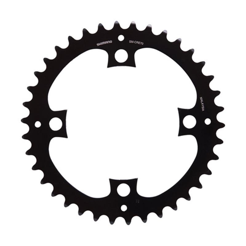 PLATEAU E BIKE/VAE MONO DIAM 104 38DTS NOIR SHIMANO CRE70 E8000/E8050/M8050 12V