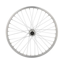 ROUE VTT 20" AR BLOCAGE JANTE ARGENT MACH1 RC10 MOYEU MICHE ALU 36T A VISSER 5/6/7V