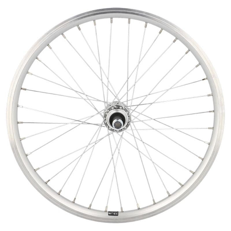 ROUE VTT 20" AR ECROU AXE PLEIN JANTE ARGENT MACH1 ER10 DOUBLE PAROI MOYEU MICHE ALU 5/6/7