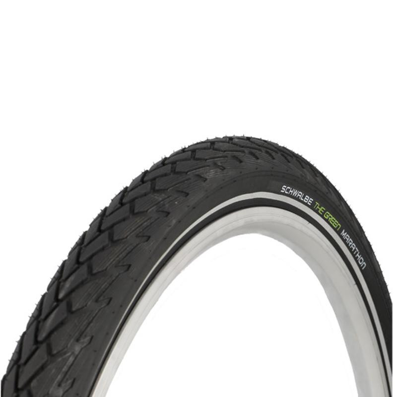 PNEU VTC 26X2.00 TR SCHWALBE MARATHON GREEN TT NOIR (50-559) VAE/EBIKE 50 KM/H