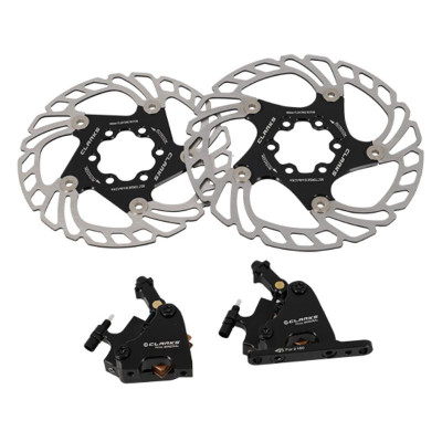 FREIN DISQUE AV/AR SEMI-HYDRO CLARKS CHM-05 160/140MM (AVEC DISQUE ET ADAPTATEUR)