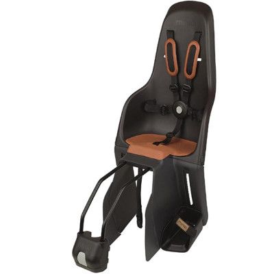 PORTE BEBE AR SUR CADRE POLISPORT MINIA NOIR COUSSIN MARRON 22KGS