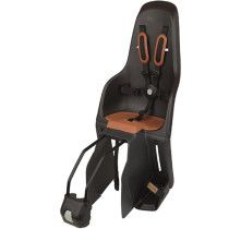 PORTE BEBE AR SUR CADRE POLISPORT MINIA NOIR COUSSIN MARRON 22KGS