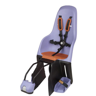 PORTE BEBE AR SUR CADRE POLISPORT MINIA VIOLET COUSSIN MARRON 22KGS