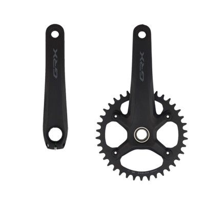 PEDALIER ROUTE/GRAVEL MONO 40D. L170 SHIMANO GRX RX610 NOIR 12V