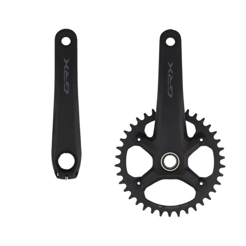 PEDALIER ROUTE/GRAVEL MONO 40D. L170 SHIMANO GRX RX610 NOIR 12V