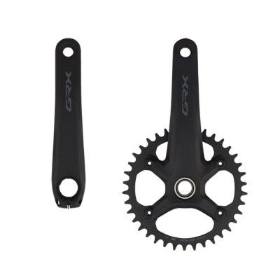 PEDALIER ROUTE/GRAVEL MONO 38D. L175 SHIMANO GRX RX610 NOIR 12V