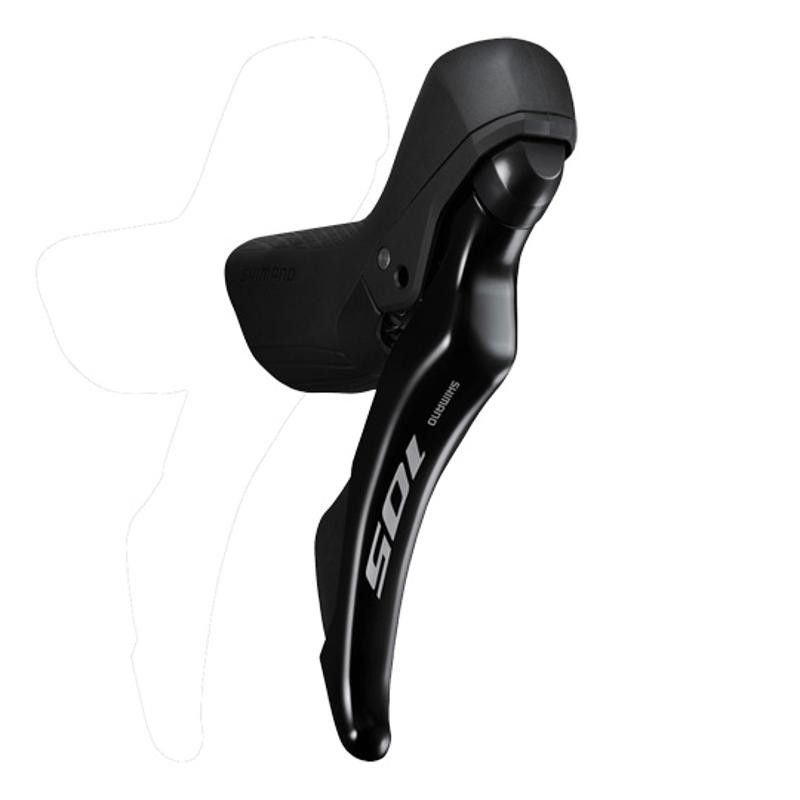 LEVIER/MANETTE ROUTE 12V. SHIMANO 105 R7120 HYDRO DROITE NOIR