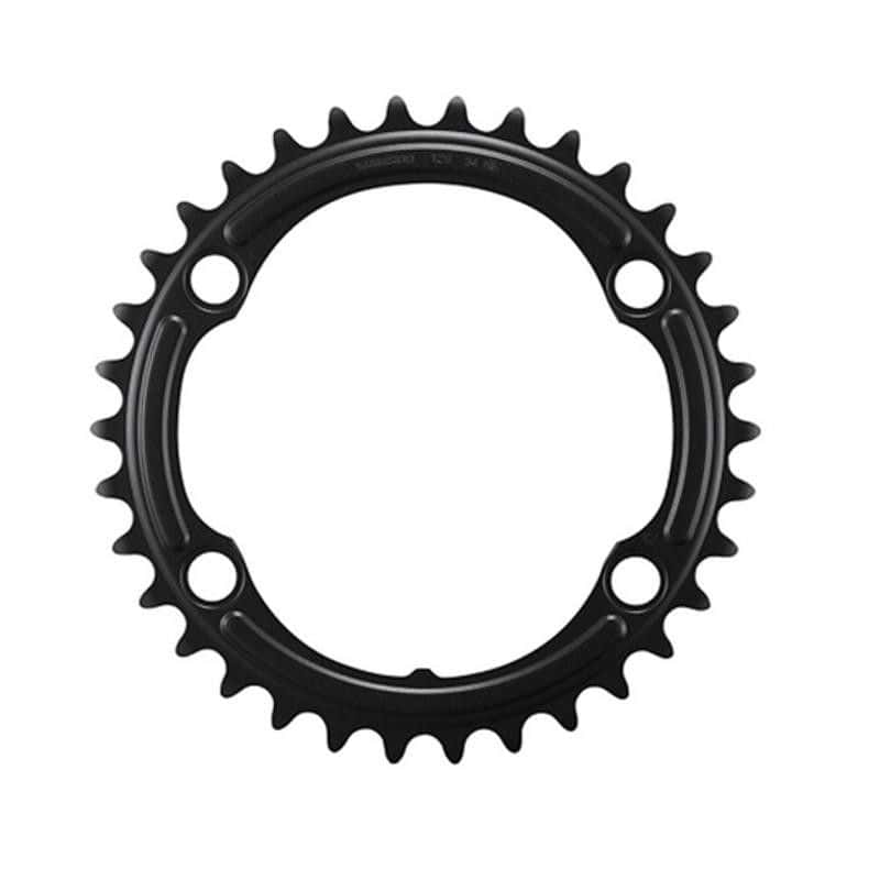PLATEAU ROUTE DIAM 110 INTER 34DTS NOIR SHIMANO ORIGINE 105 R7100 12V. (4 BRANCHES)