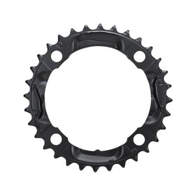 PLATEAU VTT TRIPLE DIAM 104 INTERM 32DTS NOIR 4 BRANCHES SHIMANO ORIGINE DEORE M590 9V