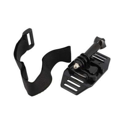 SUPPORT ECLAIRAGE VELO KHEAX FIXATION CASQUE TRIPOD NOIR