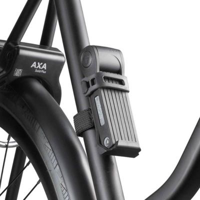 Antivol Vélo Pliable à Clé AXA L 80 cm Fold 80 Lite Noir