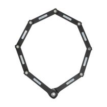 Antivol Vélo Pliable à Clé AXA L 100 cm Fold 100 Lite Noir