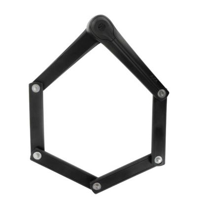 Antivol Vélo Pliable à Clé AXA L 85 cm Fold 85 Noir