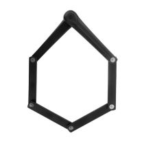 Antivol Vélo Pliable à Clé AXA L 100 cm Fold 100 Noir