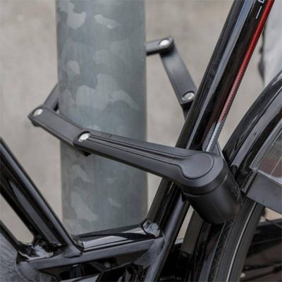 Antivol Vélo Pliable à Clé AXA L 100 cm Fold 100 Noir