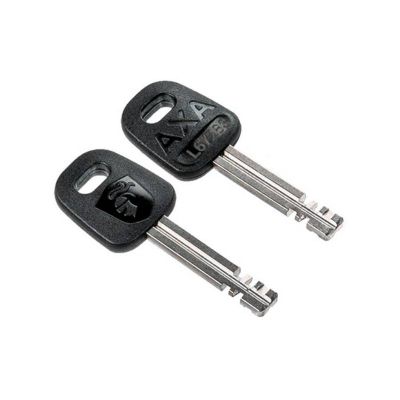 Antivol Chaîne à Clé AXA Ø 9.5mm X 1.80 M Linq 180 Noir