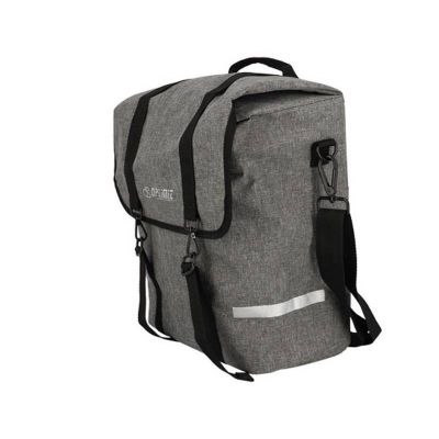 Sacoche Porte-Bagages Optimiz Gris Clair 17 L