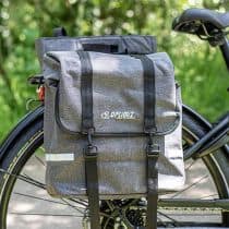 Sacoche Porte-Bagages Optimiz Gris Clair 17 L