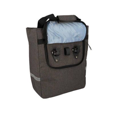 SACOCHE PORTE BAGAGE OPTIMIZ ISOTHERME GRIS FONCÉ - 17L