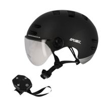 Casque Urbain Optimiz O394 Noir Mat In Mold 55/58 Clignotant