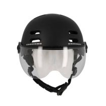 Casque Urbain Optimiz O394 Noir Mat In Mold 55/58 Clignotant