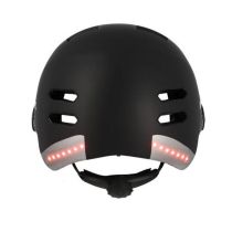 Casque Urbain Optimiz O394 Noir Mat In Mold 55/58 Clignotant