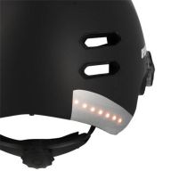 Casque Urbain Optimiz O394 Noir Mat In Mold 55/58 Clignotant