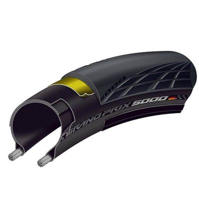 Pneu Continental Route 700X32C TS "GP 5000 All Season" TLR Noir 32-622