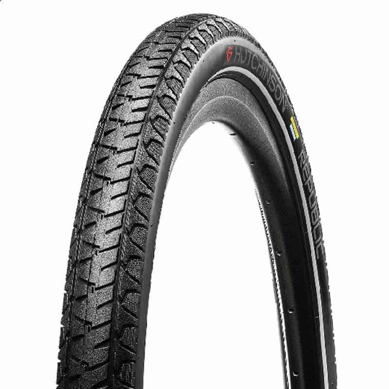 Pneu Urbain Hutchinson 28X1 5/8X1 3/8 TR Republic Infinity TT Noir 37-622