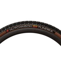 Pneu Gravel Hutchinson 700X50C TS Tundra Hardskin TLR Noir/Marron Tan 50-622