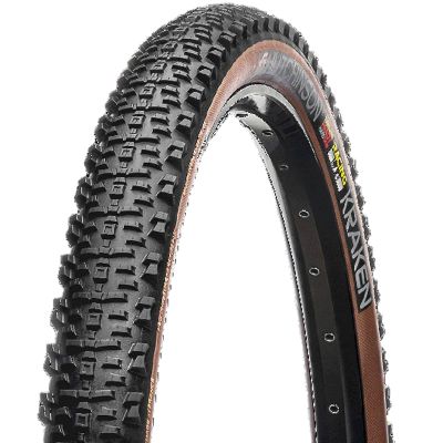 Pneu VTT Hutchinson 29X2.40 TS Kraken Hardskin TLR Noir/Marron Tan 57-622