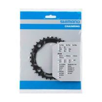Plateau VTT Shimano Triple Ø 104mm Intermédiaire 32D Noir Origine Deore M590 9V 4 Branches