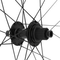 Roue VTT 27.5" Arrière Shimano K7 Jante Noir Moyeu SH MT620 Centerlock 12V Micro Spline Axe Travers. Boost 12x148