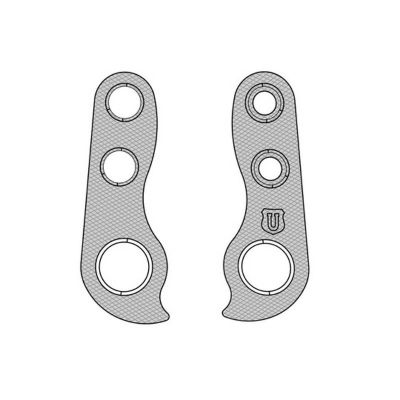 Patte de Dérailleur Adaptable Marwi Alu Cadre Stevens / Felt / Kona GH-312