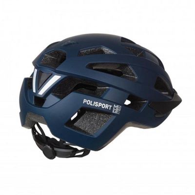 CASQUE URBAIN POLISPORT CITY MOVE BLEU MAT IN MOLD REGLAGE OCCIPITAL 58/61