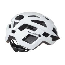 Casque Urbain Polisport City Move Blanc Mat In-Mold Réglage Occipital 58/61