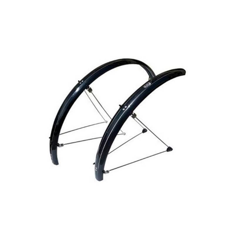 Garde-Boue Route 700 Stronglight Compétition S Plastique à Tringles 35mm Noir Mat