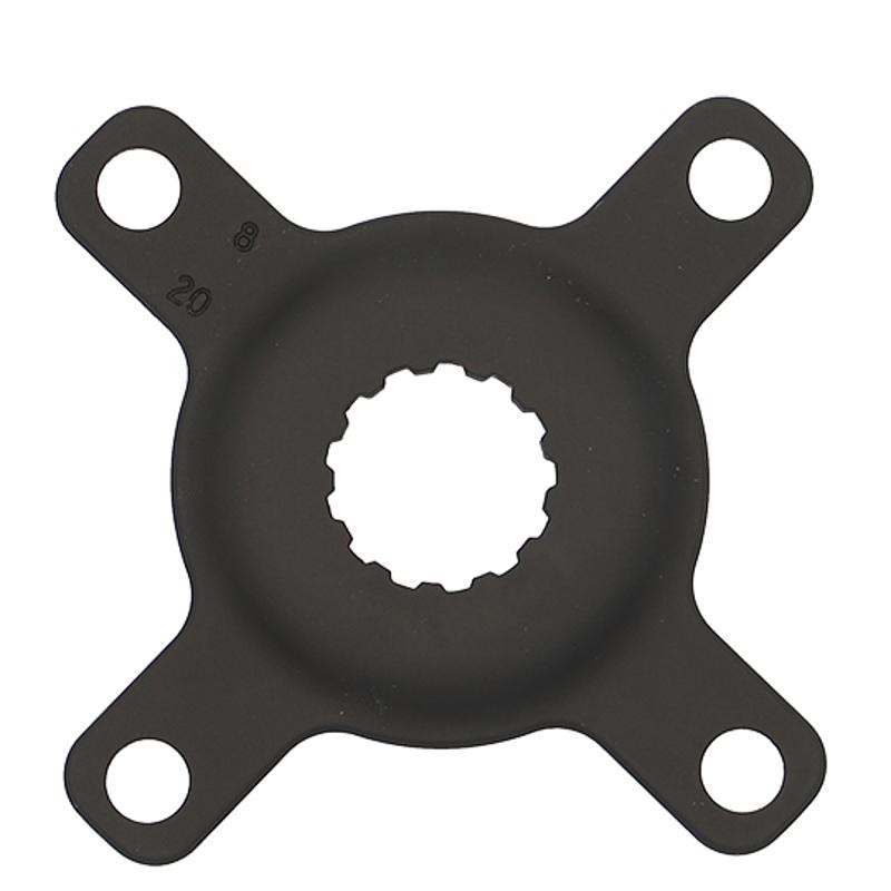 SPIDER POUR PLATEAU E BIKE/VAE MONODIAM 104 NOIR 4 BRANCHES BOSCH 3EM E GENERERATION